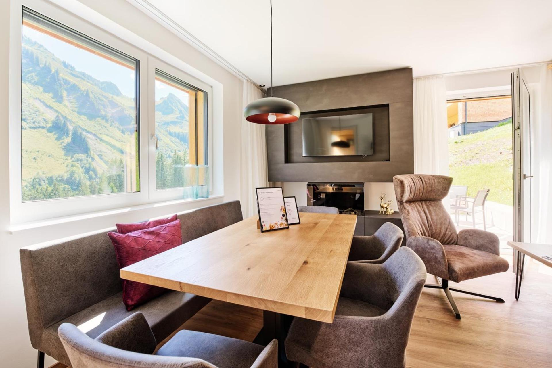 Alpenstolz Damuels Haus 3 - Stilvoll Urlauben In Den Bergen 아파트 외부 사진